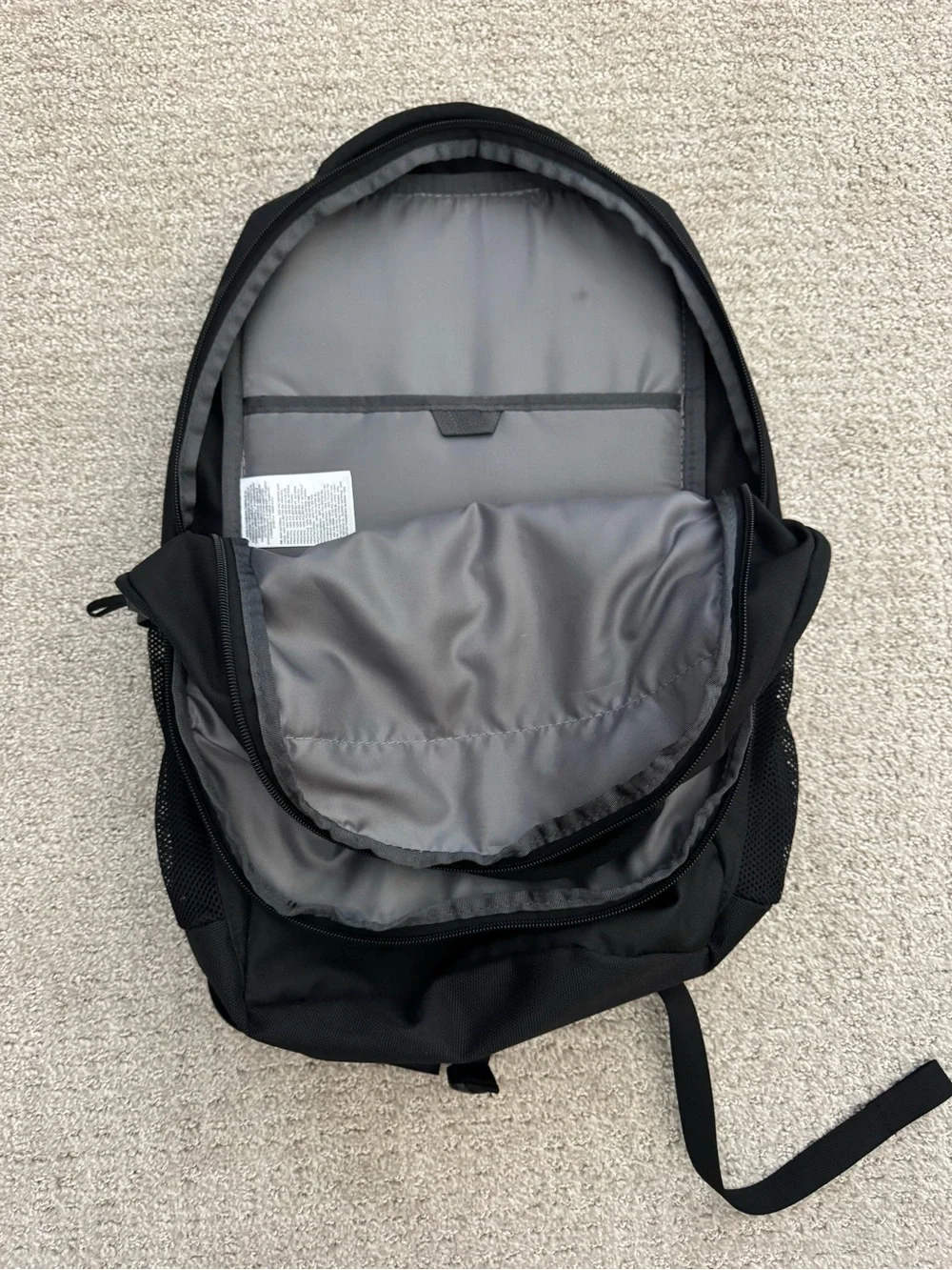 North Face Stalwart Black Backpack - Classic Everyday Pack